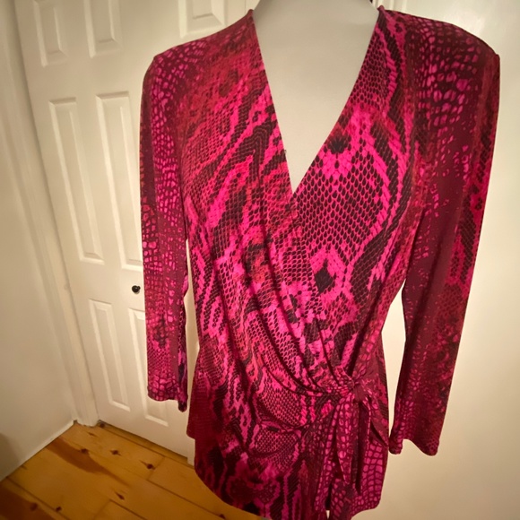 Anne Klein Wrap Top — NWOT - Picture 3 of 10